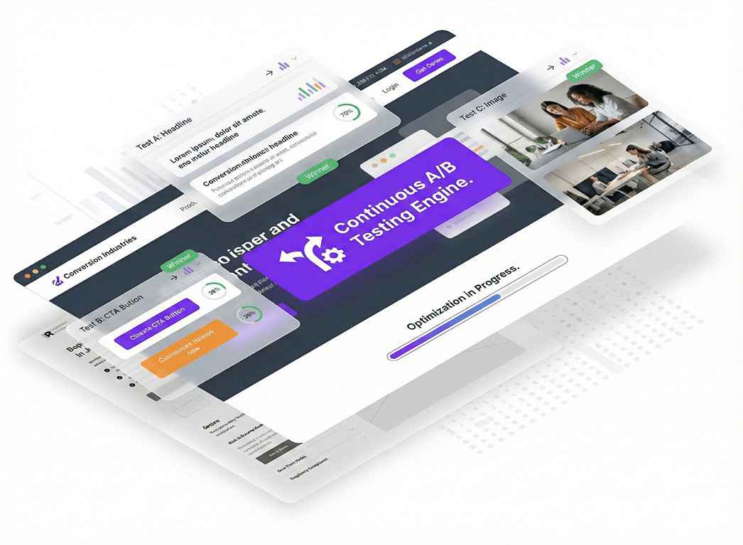 Conversion optimization dashboards